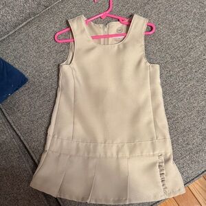 Khaki uniform dress